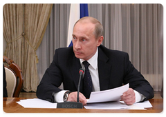 Russian Prime Minister Vladimir Putin met with foreign media|8 january, 2009|19:00