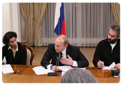 Председатель Правительства Российской Федерации В.В.Путин провел встречу с представителями иностранных СМИ|8 января, 2009|19:00