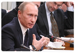 Председатель Правительства Российской Федерации В.В.Путин провел встречу с представителями иностранных СМИ|8 января, 2009|19:00
