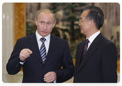 Prime Minister Vladimir Putin during an awards ceremony for the winners of contests held during the Year of the Russian Language in China|13 october, 2009|18:50