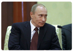 В.В.Путин встретился с Председателем КНР Ху Цзиньтао|14 октября, 2009|17:49