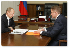 Vladimir Putin met with Kaliningrad Region Governor Georgy Boos