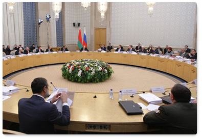 Prime Minister Vladimir Putin chaired a meeting of the Council of Ministers of the Union State