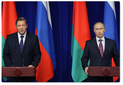 В.В.Путин выступил на пресс-конференции по итогам заседания Совета Министров Союзного государства