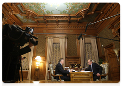Prime Minister Vladimir Putin met with Russian Railways President Vladimir Yakunin|11 november, 2009|18:03