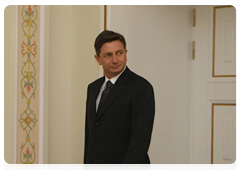 Prime Minister Vladimir Putin met with Slovenian Prime Minister Borut Pahor|14 november, 2009|14:59