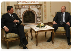 Prime Minister Vladimir Putin met with Slovenian Prime Minister Borut Pahor|14 november, 2009|14:59