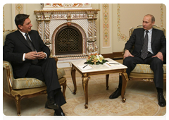 Prime Minister Vladimir Putin met with Slovenian Prime Minister Borut Pahor|14 november, 2009|14:59