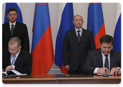 Russia and Slovenia came to an agreement after talks between Vladimir Putin and Borut Pahor|14 november, 2009|14:59