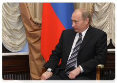 Prime Minister Vladimir Putin during a meeting with Slovak Prime Minister Robert Fico|16 november, 2009|14:34