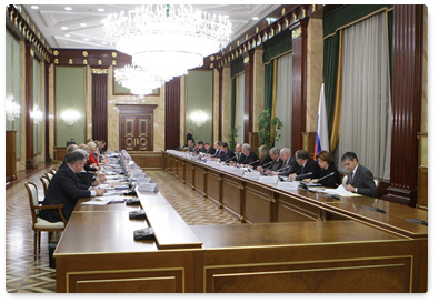 Prime Minister Vladimir Putin chaired a meeting of the Organising Committee for Russia’s Year of the Teacher in 2010