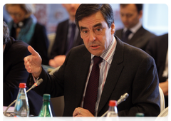 French Prime Minister Francois Fillon at the 14th meeting of the Russian-French Commission on Bilateral Cooperation held at the level of prime ministers|27 november, 2009|15:52