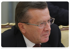 Deputy Prime Ministers Viktor Zubkov during a meeting of the Government Presidium|5 november, 2009|19:23