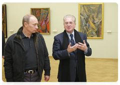 Председатель Правительства Российской Федерации В.В.Путин посетил Государственный Эрмитаж в Санкт-Петербурге|12 декабря, 2009|17:36