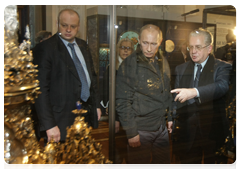 Председатель Правительства Российской Федерации В.В.Путин посетил Государственный Эрмитаж в Санкт-Петербурге|12 декабря, 2009|18:06