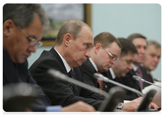 Председатель Правительства Российской Федерации В.В.Путин встретился с Президентом Хорватии С.Месичем|14 декабря, 2009|18:30