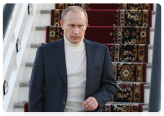 Prime Minister Vladimir Putin on a working visit to Sochi|25 december, 2009|17:15