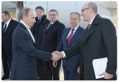 Prime Minister Vladimir Putin's visit to Krasnodar Territory