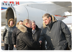 Vladimir Putin attending the startup ceremony for the East Siberia-Pacific Ocean oil pipeline system and gave the signal for the first tanker shipment|28 december, 2009|10:05