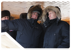 Vladimir Putin attending the startup ceremony for the East Siberia-Pacific Ocean oil pipeline system and gave the signal for the first tanker shipment|28 december, 2009|10:19