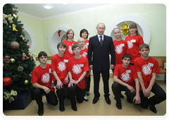 Председатель Правительства Российской Федерации В.В. Путин во время посещения Всероссийского детского центра «Океан»|28 декабря, 2009|14:24