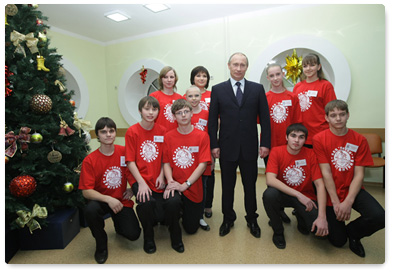 Prime Minister Vladimir Putin visited the Russian National Children’s Center “Ocean” in Vladivostok