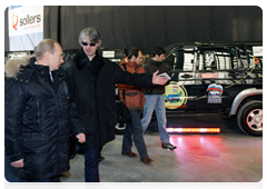 Prime Minister Vladimir Putin visiting SOLLERS – Far East automotive plant and attending the opening ceremony|29 december, 2009|13:56