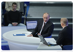 Special TV programme “Conversation with Vladimir Putin: To Be Continued”|3 december, 2009|13:22
