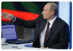 Специальная программа «Разговор с Владимиром Путиным. Продолжение»|3 декабря, 2009|18:37
