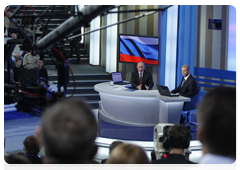 Special TV programme “Conversation with Vladimir Putin: To Be Continued”|3 december, 2009|18:38