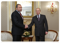 Председатель Правительства Российской Федерации В.В.Путин встретился с Министром иностранных дел Израиля А.Либерманом|4 декабря, 2009|14:29