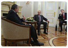 Prime Minister Vladimir Putin meeting with Avigdor Lieberman, Israel’s Deputy Prime Minister and Foreign Minister|4 december, 2009|14:42