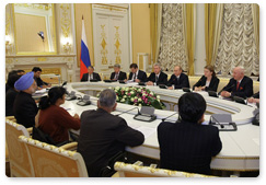 Prime Minister Vladimir Putin held negotiations with Prime Minister of India Manmohan Singh