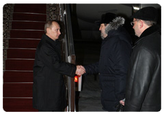 Председатель Правительства Российской Федерации В.В.Путин прибыл с рабочей поездкой в Свердловскую область|8 декабря, 2009|15:32