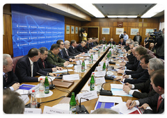 Vladimir Putin holding a meeting of the Council of Chief Designers|11 february, 2009|16:00