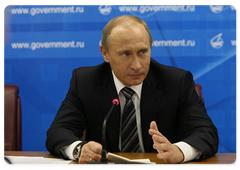 Vladimir Putin holding a meeting of the Council of Chief Designers|11 february, 2009|16:00