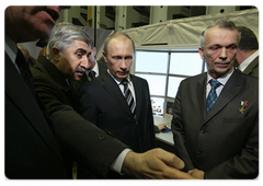 Vladimir Putin visited Russia’s MiG Aircraft Corporation|11 february, 2009|16:30