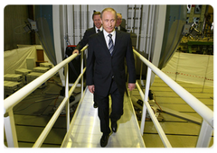 Vladimir Putin visiting Russia’s MiG Aircraft Corporation to talk with its top managers|11 february, 2009|16:30