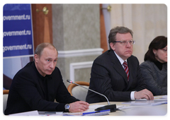 Председатель Правительства Российской Федерации В.В.Путин провел совещание «О состоянии и проблемах развития нефтяной отрасли РФ»|12 февраля, 2009|17:00