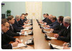 Prime Minister Vladimir Putin meeting with EPP-ED leaders|13 february, 2009|14:00