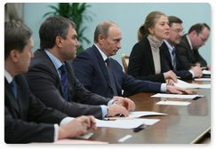 Vladimir Putin met with President of the European People’s Party (EPP) Wilfried Martens