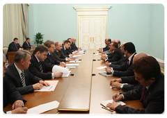 Prime Minister Vladimir Putin meeting with President of Yemen Ali Abdullah Saleh|24 february, 2009|17:00