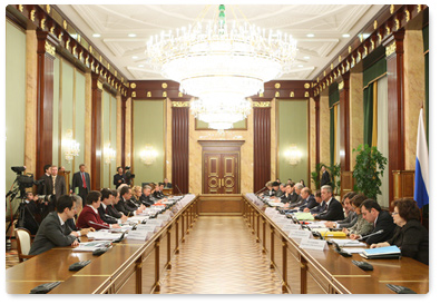 Prime Minister Vladimir Putin chaired a meeting of the Presidium of the Presidential Council for the Implementation of Priority National Projects and Demographic Policy