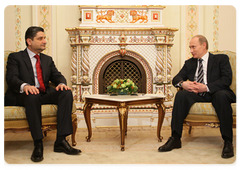 Prime Minister Vladimir Putin meeting with his Armenian counterpart, Tigran Sarkisyan|27 february, 2009|19:00