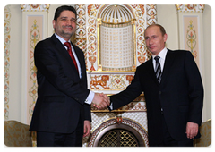 Prime Minister Vladimir Putin meeting with his Armenian counterpart, Tigran Sarkisyan|27 february, 2009|19:00