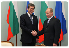 Prime Minister Vladimir Putin met with Bulgarian President Georgi Parvanov|5 february, 2009|17:00