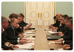 Prime Minister Vladimir Putin met with Bulgarian President Georgi Parvanov|5 february, 2009|17:00