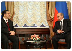 Prime Minister Vladimir Putin had a discussion with European Commission President Jose Manuel Barroso as part of a meeting between the Russian Government and the European Commission|6 february, 2009|14:00