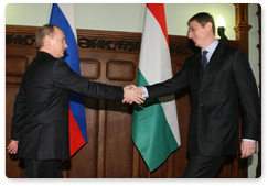 Prime Minister Vladimir Putin met with Hungarian Prime Minister Ferenc Gyurcsany