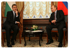 Russian Prime Minister Vladimir Putin attends the second round of Russian-Hungarian intergovernmental consultations|10 march, 2009|12:00